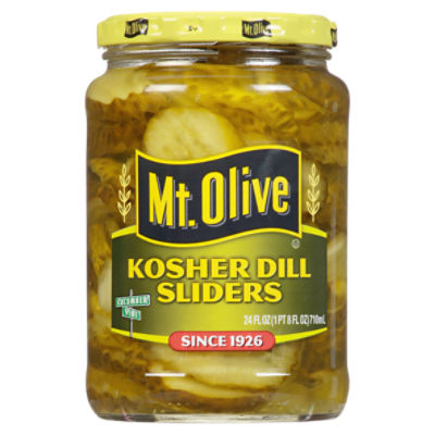 Mt. Olive Kosher Dill Sliders, 24 fl oz ShopRite