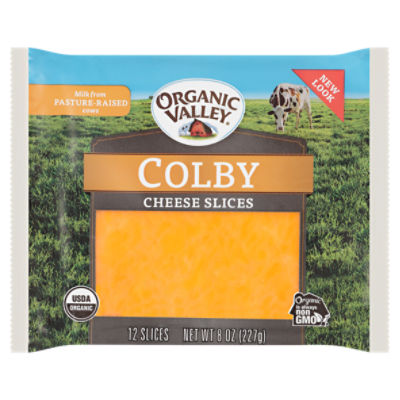 Organic Valley Organic Colby Cheese Slices