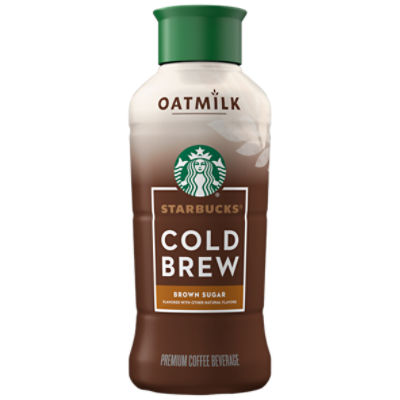 Starbucks Oatmilk Cold Brew Brown Sugar Premium Coffee Beverage, 40 fl