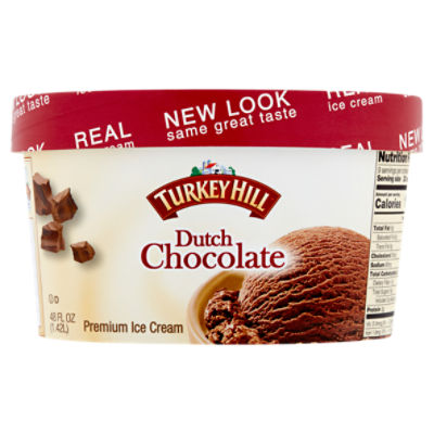 Turkey Hill Dutch Chocolate, Premium Ice Cream