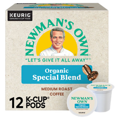 Newman's Own Organics Special Blend Keurig SingleServe KCup Pods