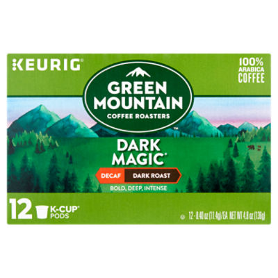 Green Mountain Coffee Roasters Dark Magic Decaf Dark Roast Coffee KCup