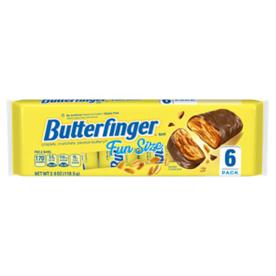 Butterfinger Fun Size 6 pack MP ShopRite