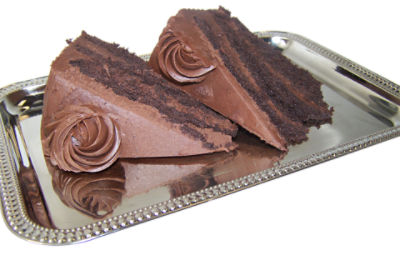 Fresh Bake Shop Chocolate Cake with Fudge Icing, 2 Slice, 13 oz ShopRite