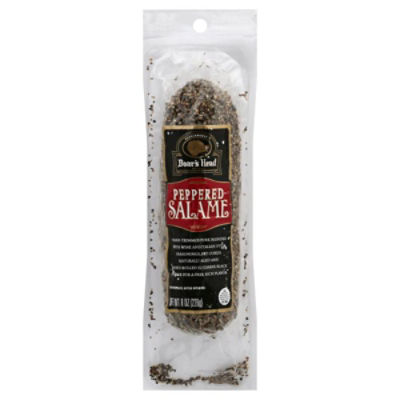 Brunckhorst's Boar's Head Uncured Peppered Salame, 8 oz