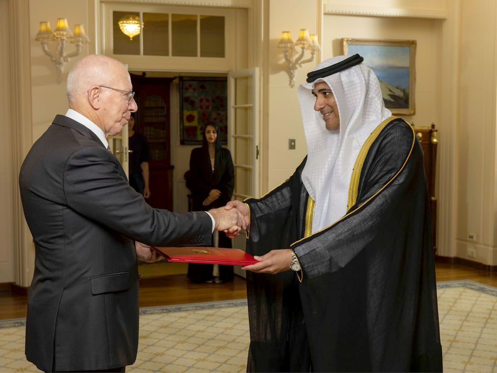 UAE Ambassador presents credentials to of Australia