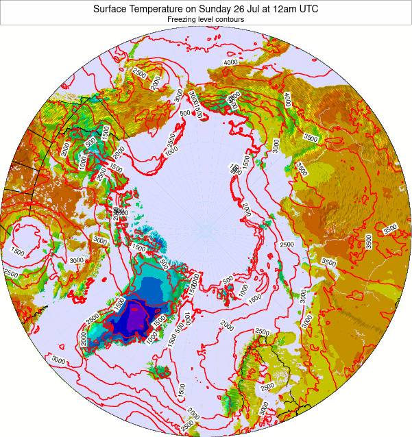 Atlantic Ocean Weather Map Zoom Earth