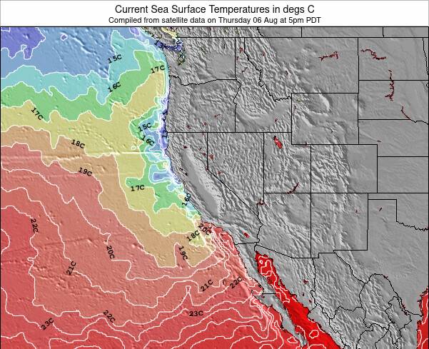 Sea Of Cortez Water Temperature