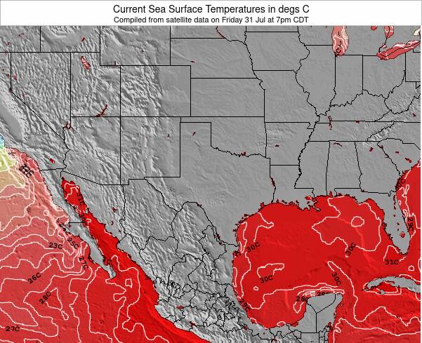 South Padre Island Water Temperature (Sea) and Wetsuit Guide (Texas, USA)