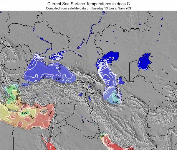 Antalya (Lara Beach) Water Temperature (Sea) and Wetsuit Guide