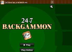 247Backgammon.org At Wi. 247 Backgammon