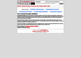 Crosswordtracker.com At Wi. Crossword Puzzle Solver - Crossword Puzzle Tracker