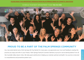 at WI. Palm Springs Family and Cosmetic Dentistry