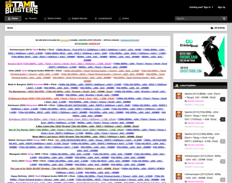 What Is Tamilrockers 2021 New Website Link Tamilblasters Tamilblasters