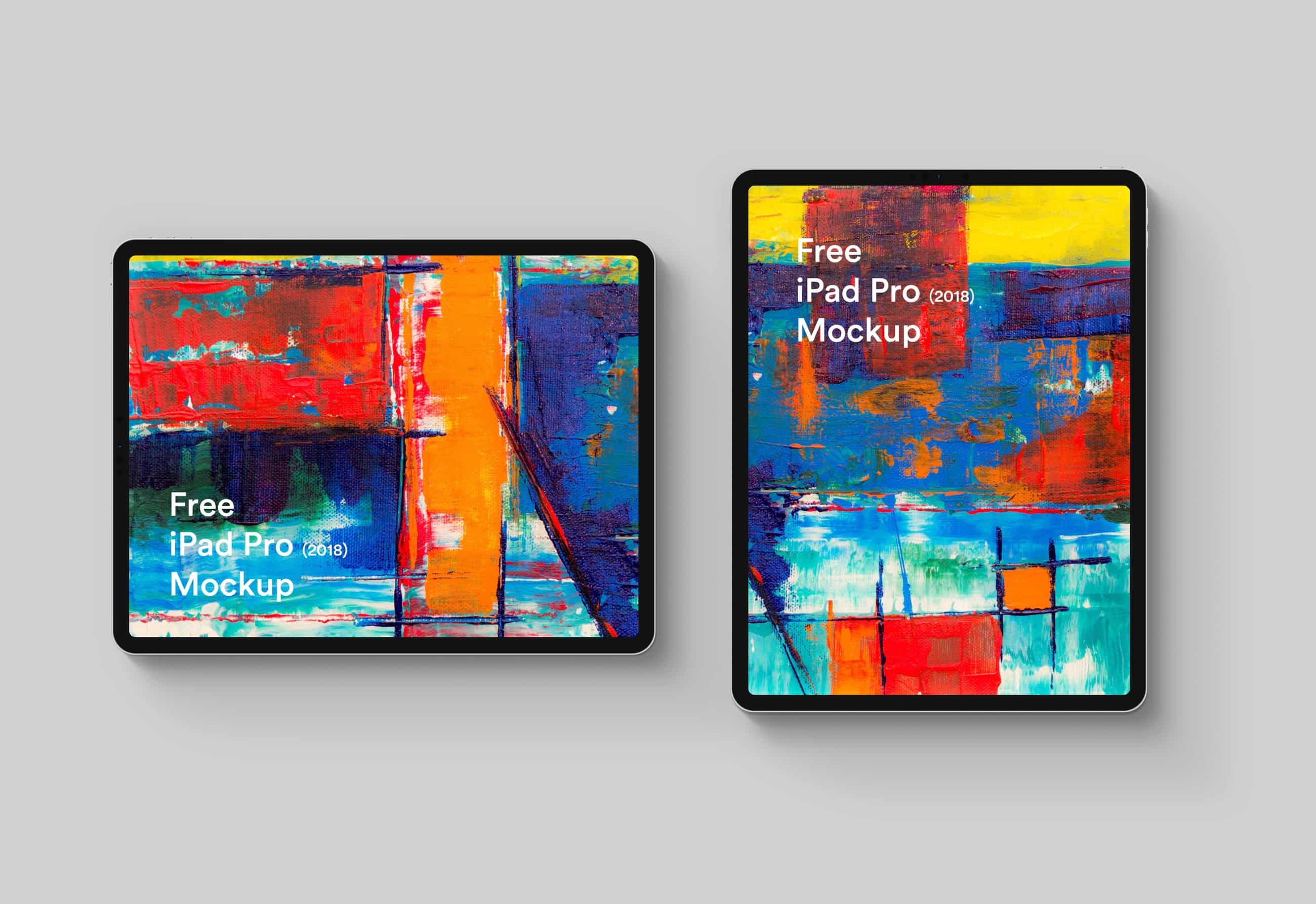 Free iPad Pro 2018 Mockup