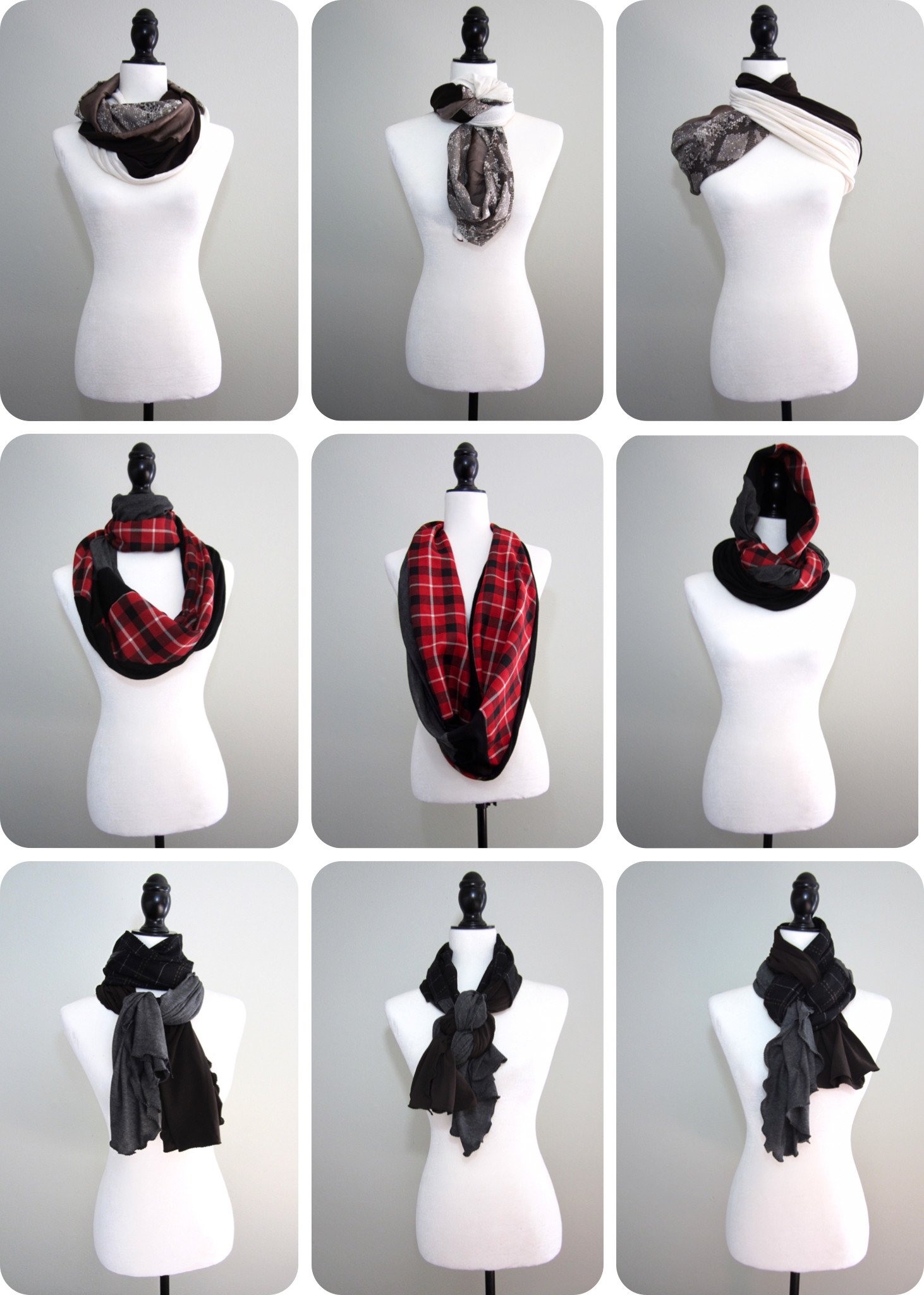 9 EASY Ways To Wrap Your Scarf