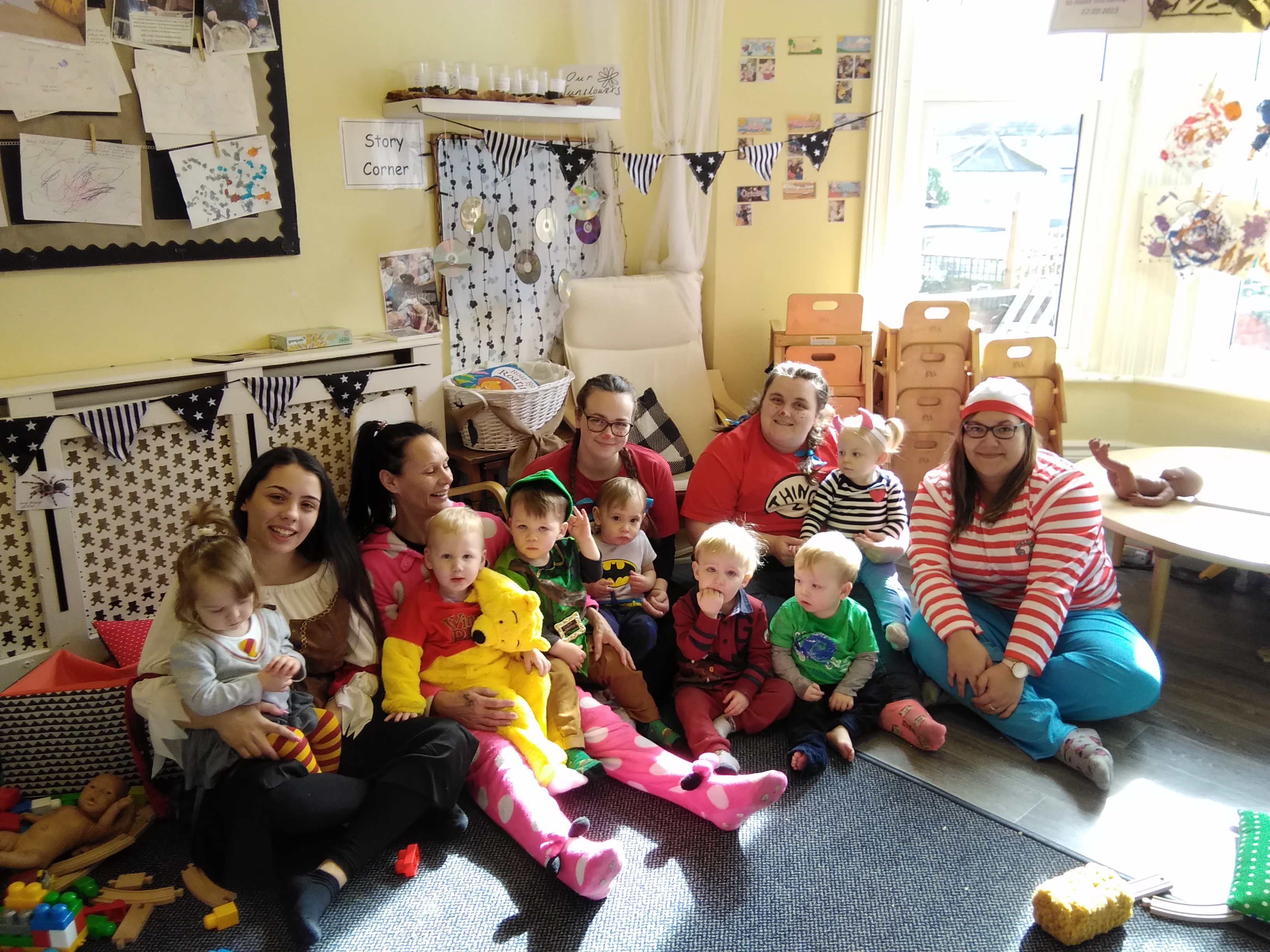 The children and staff at Bear's House St Leonards have loved being a
