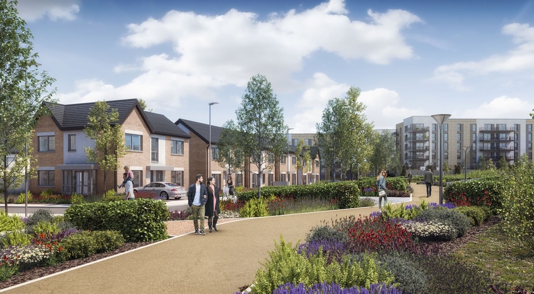 New Homes at Southern Cross Central Bray, Co. Wicklow Lioncor