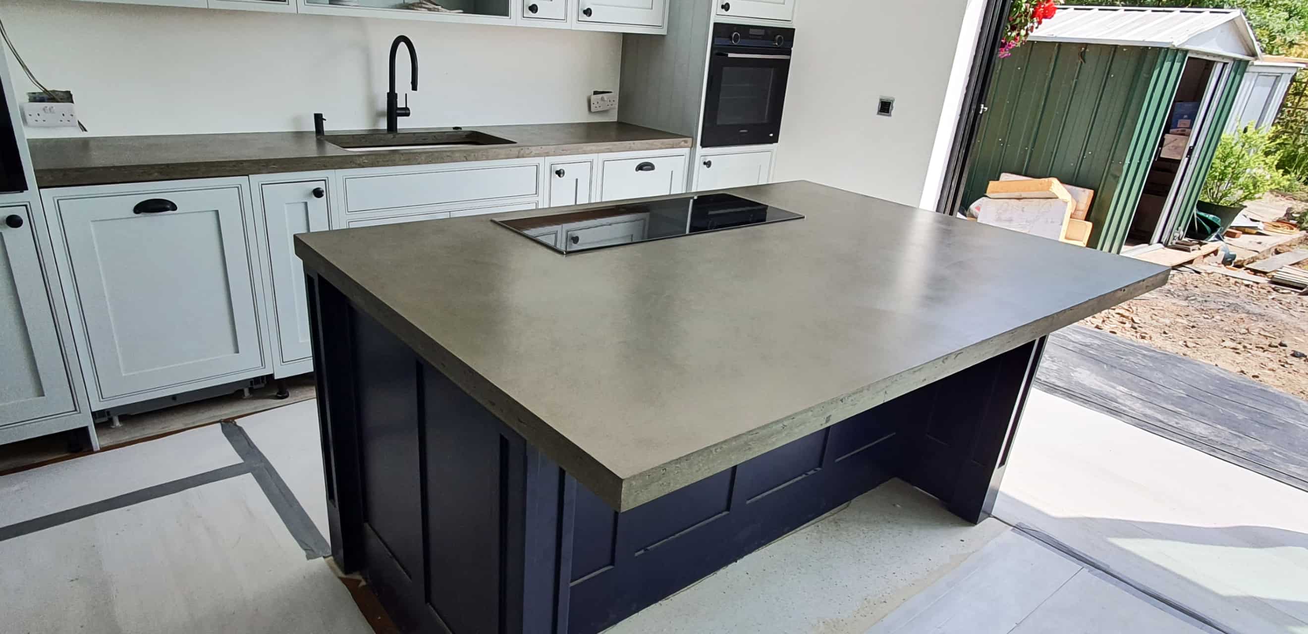 Concrete Worktops & Countertops Free Installation UK
