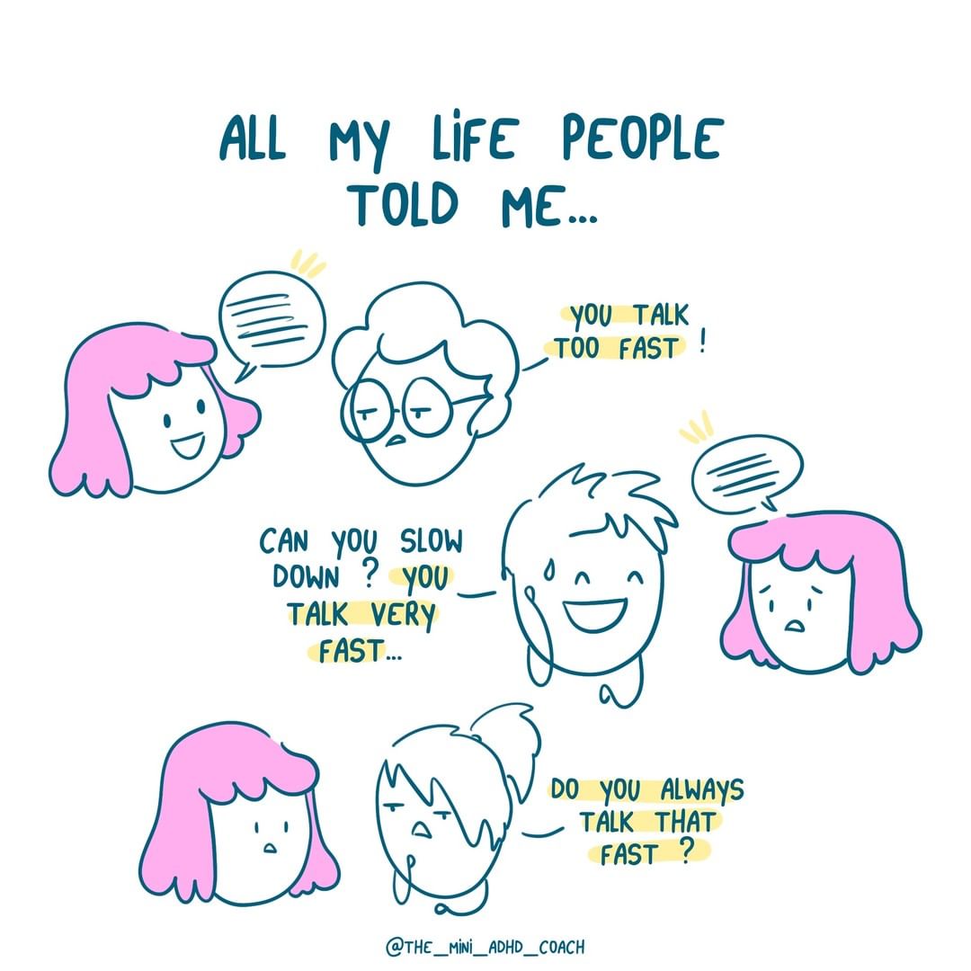 Fast Talking and Managing Communication Struggles with ADHD