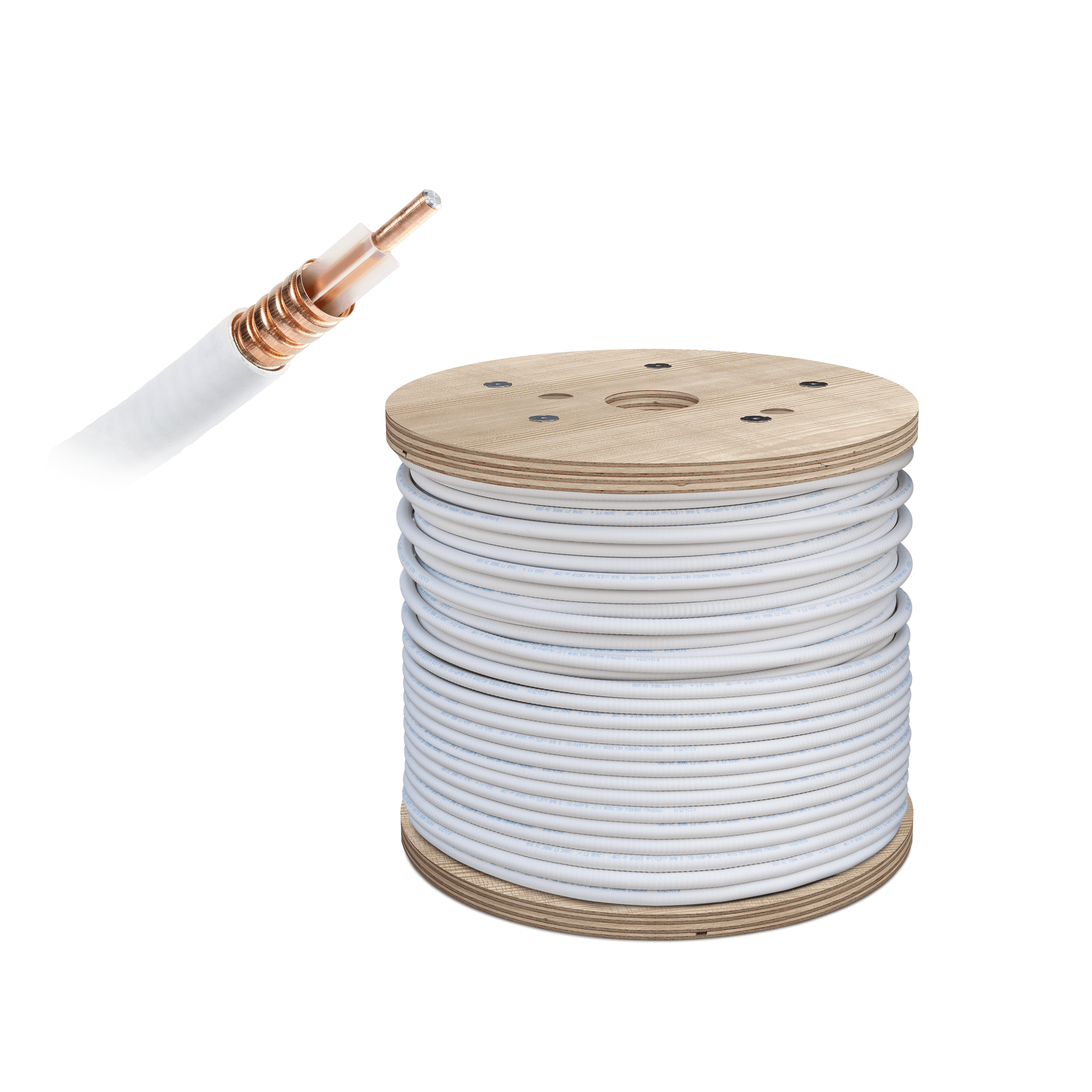 Wilson ½inch Plenum Coax Cable 1000 ft. Spool weBoost
