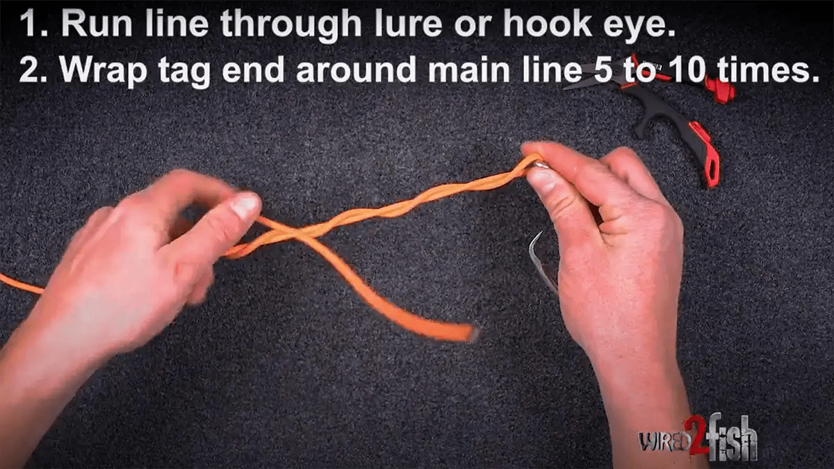 How to Tie the Clinch Knot Wired2Fish