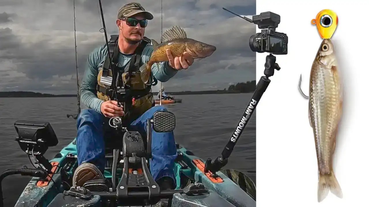 River Kayak Fishing Walleye Tactics using Jerkbaits Wired2Fish