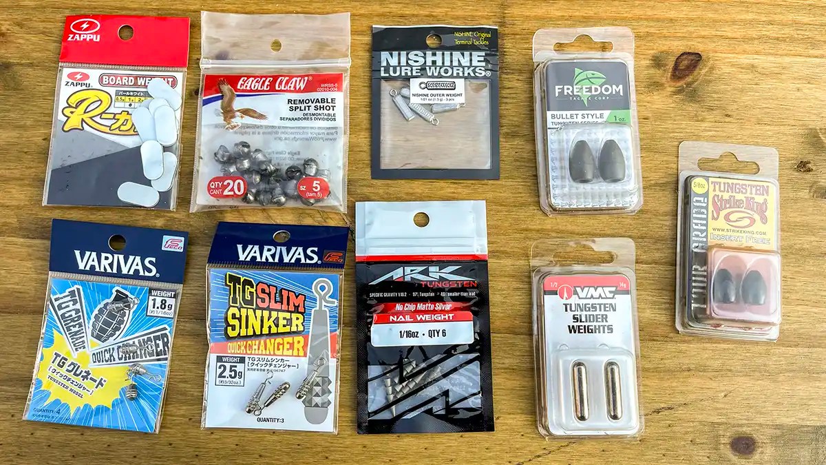 Best Fishing Weights and Sinker Types Wired2Fish