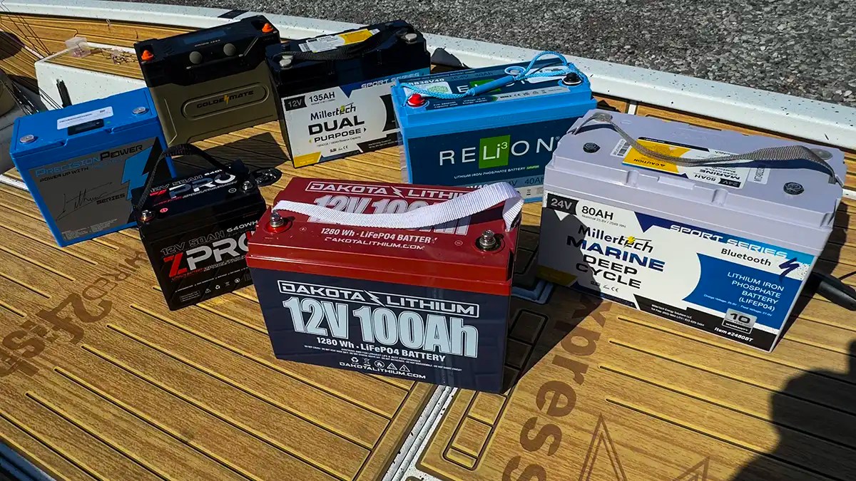 Best Marine, Lithium and Trolling Motor Batteries Wired2Fish