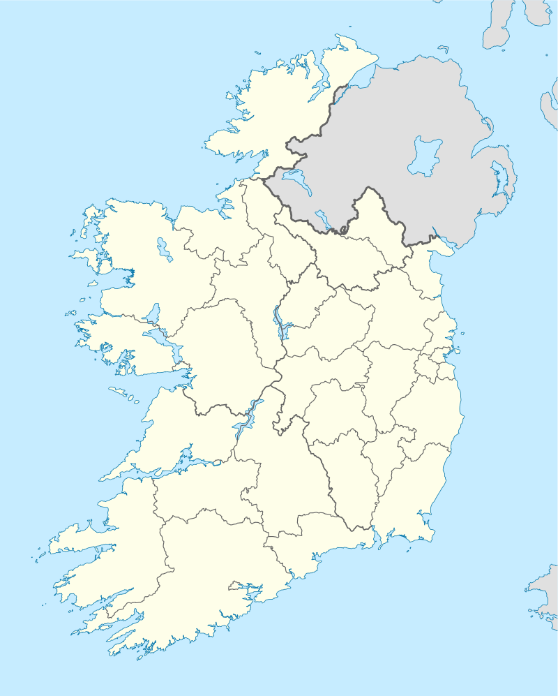 Mullingar On Map Of Ireland Christ The King Mullingar