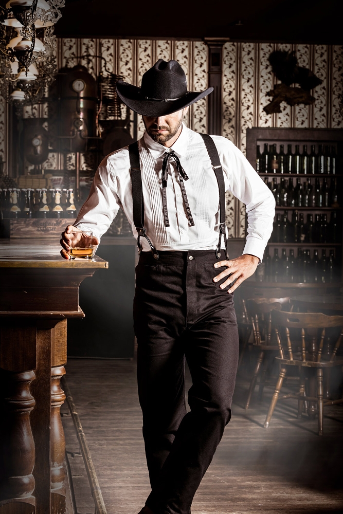 Stars & Stripes Trouser DILLON SCHWARZ Buy your western clothing at