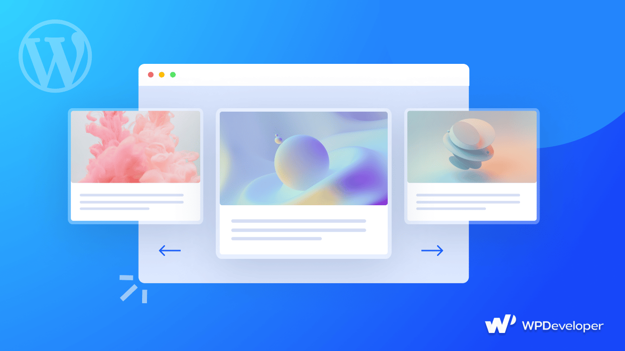 Guide To Add Featured Slider In WordPress Home Page [2024] WPDeveloper
