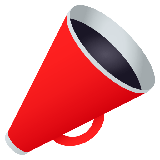 Emoji 📣 Megáfono / Buzón de voz wpRock