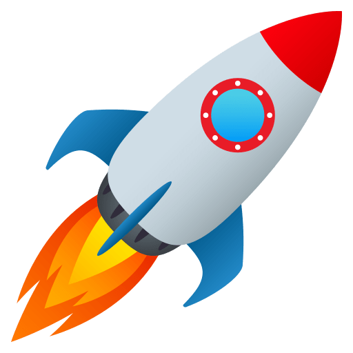 Emoji 🚀 Fusée / Rocket à copier/coller wpRock