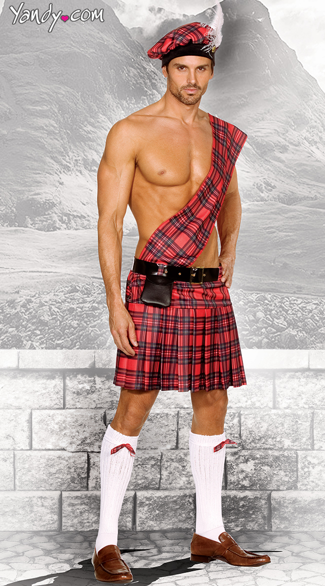 Scottish Kilt Mens Costume, Scottish Kilt Costume, Men\'s Kilt Costume