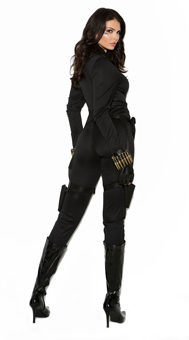 Sultry Secret Agent Costume, secret agent costume