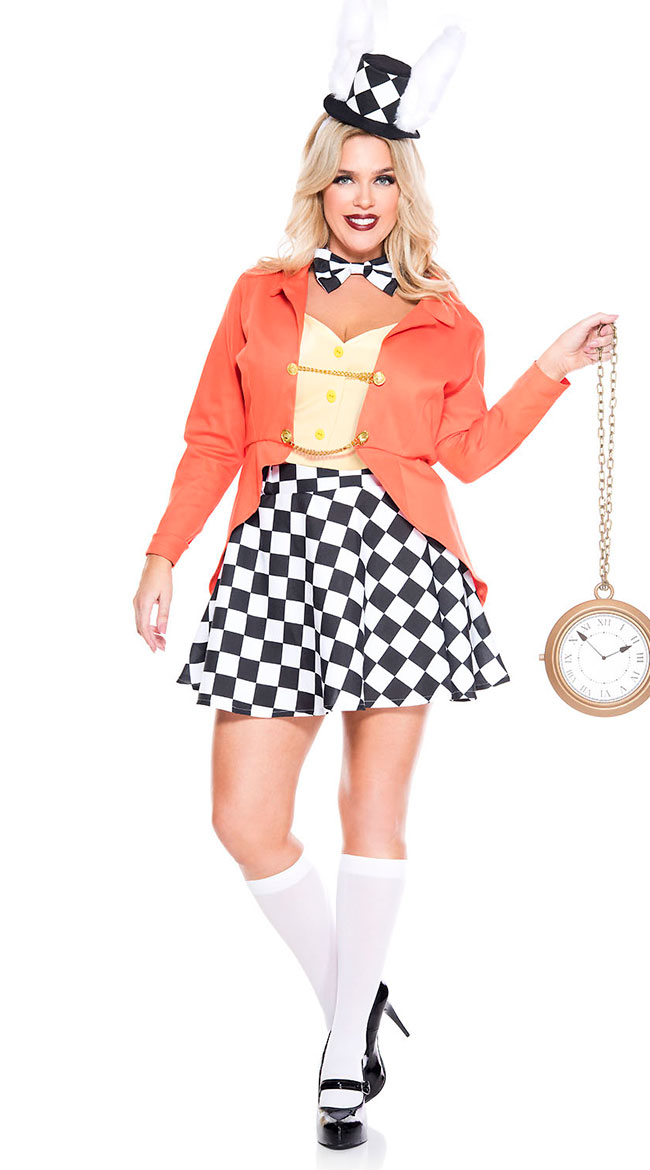 Plus Size Adventurous Wonder Rabbit Costume, plus size rabbit costume