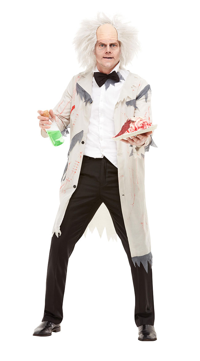 Men's Brainy Mad Scientist Costume, men's mad scientist costume
