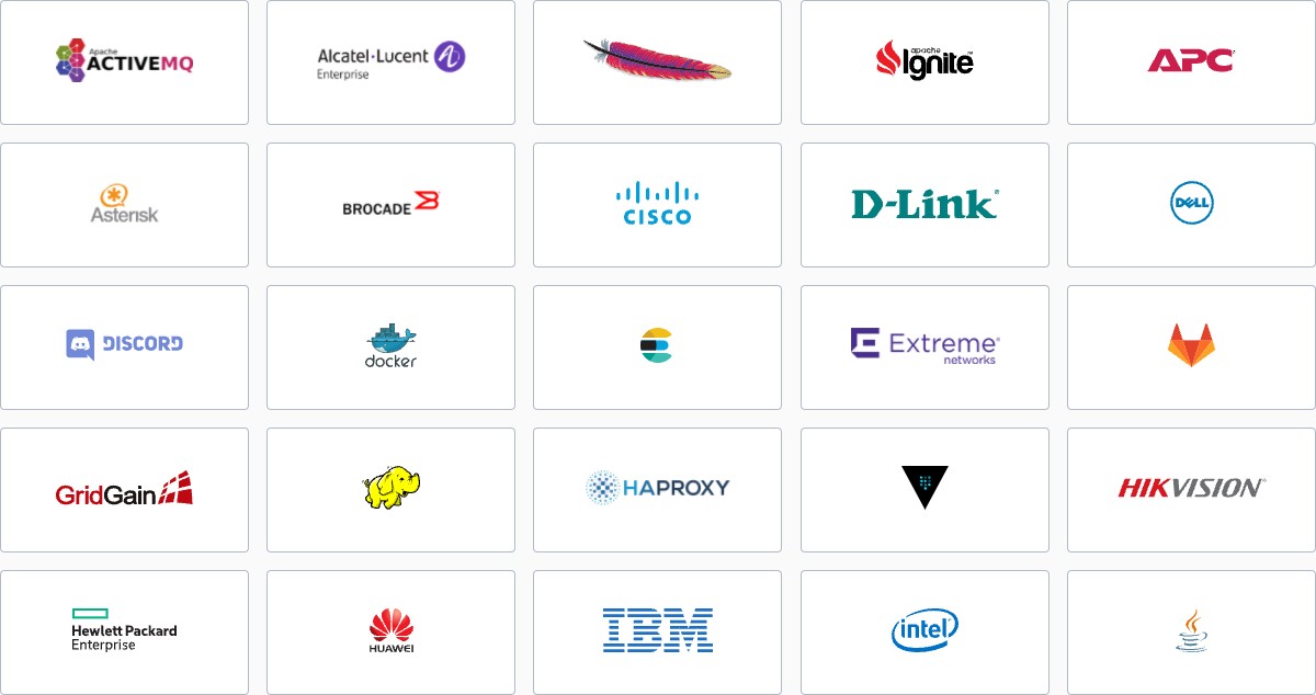 Zabbix integrations search