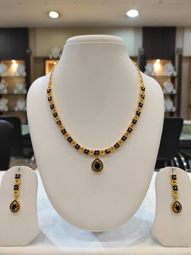 Black diamond necklaces Magan Pearls and Jewels (Since 1971) New