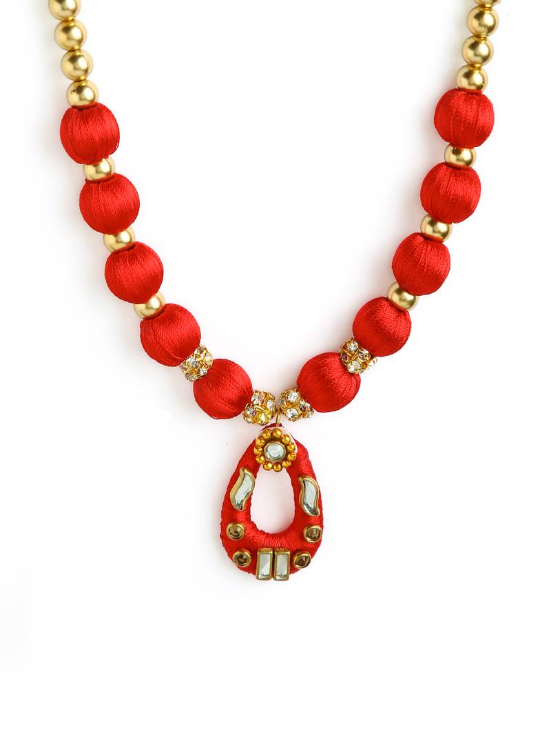 Red handmadejewellery Akshara 3874751