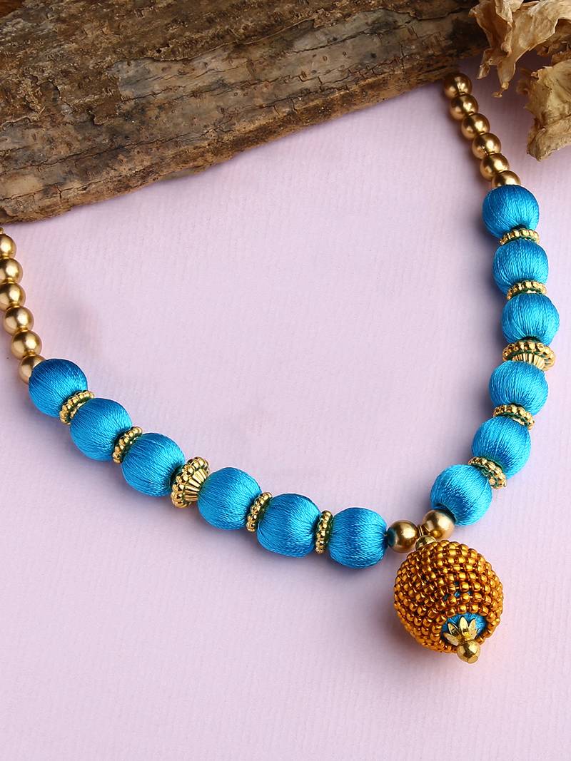 Blue handmadejewellery Akshara 3874782