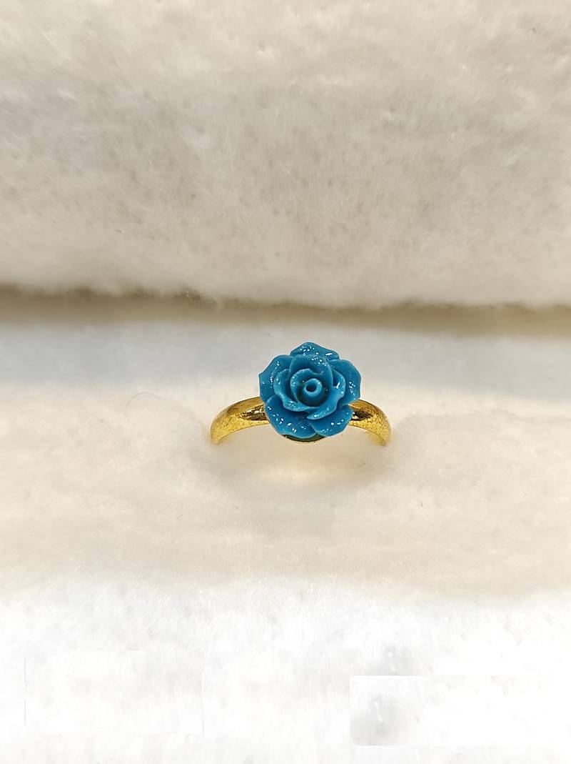 Blue coral rings Magan Pearls and Jewels (Since 1971) New 3991890