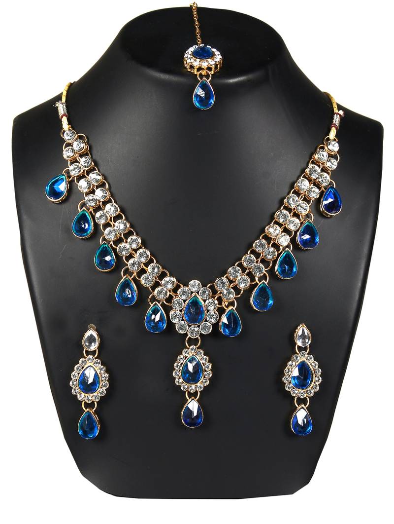 Blue diamond necklacesets Home Deal 2174119