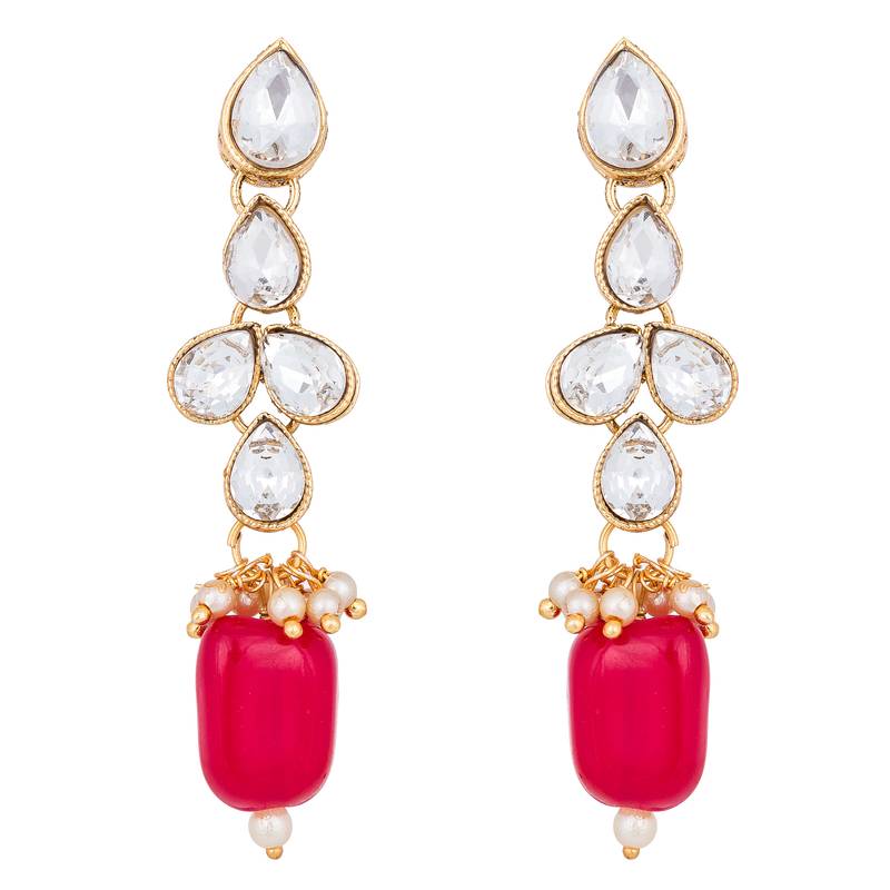 Red diamond necklaces Pankh Creation 2724471