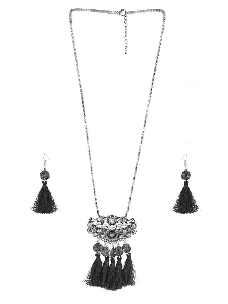 Black cubic zirconia necklaces the jewelbox 2745724