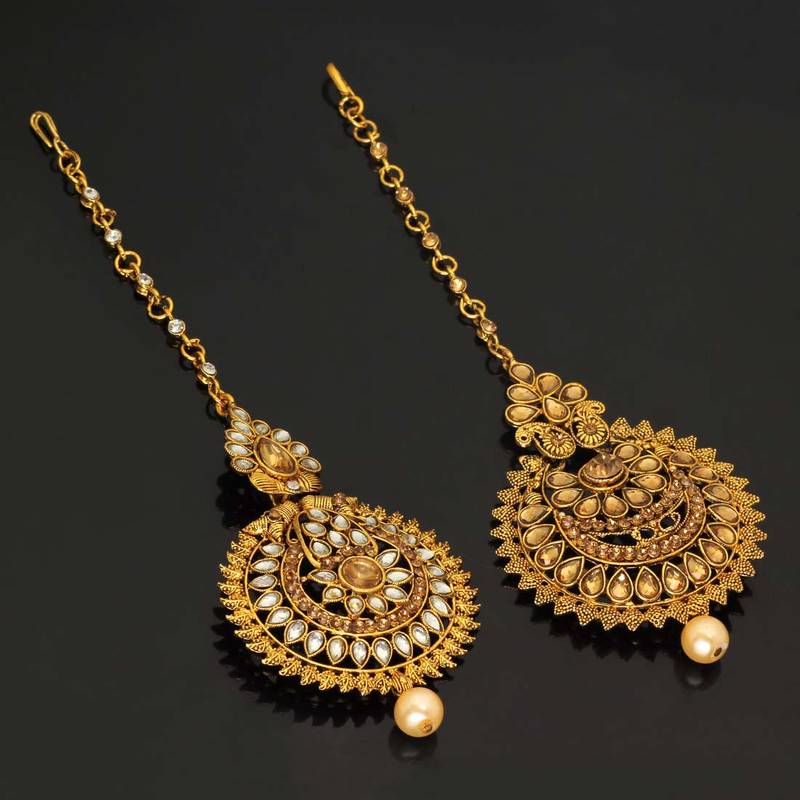 Maang Tikka Gold 22K Gold Tikka Maang Tikka GT201 ( 29 products