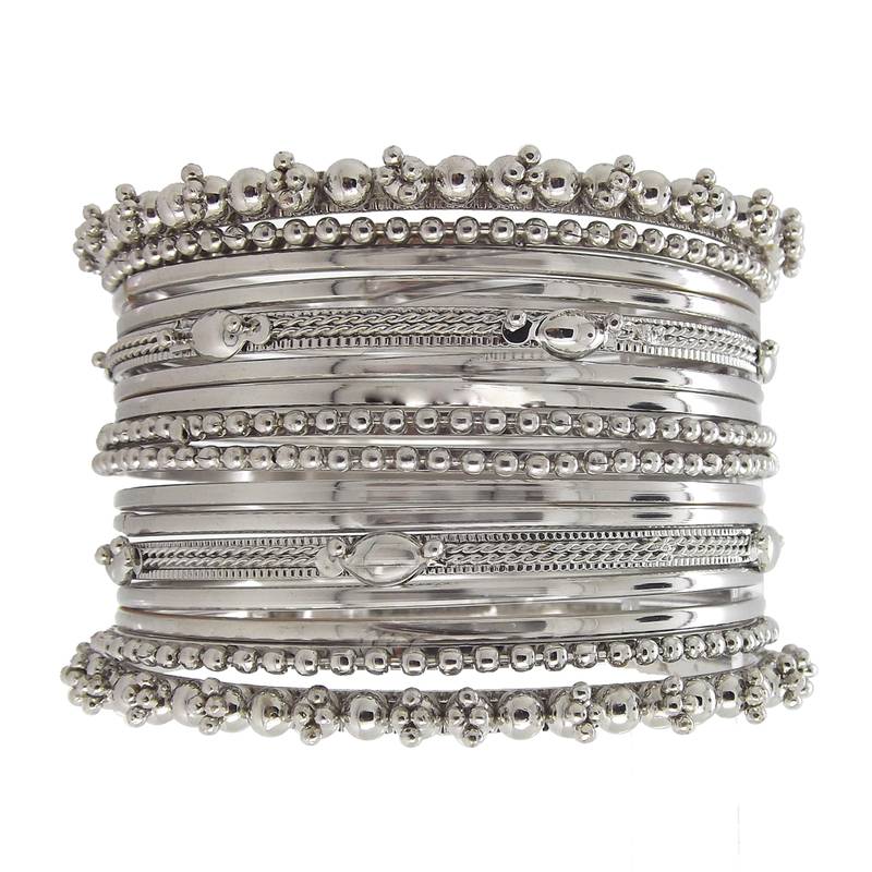 9blings Silver bangle 9blings 2775085