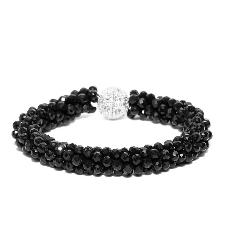 Black crystal bracelets Jewels Galaxy 2816420