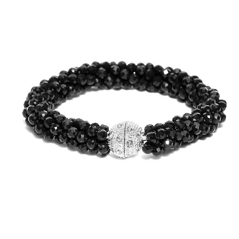 Black crystal bracelets Jewels Galaxy 2816420